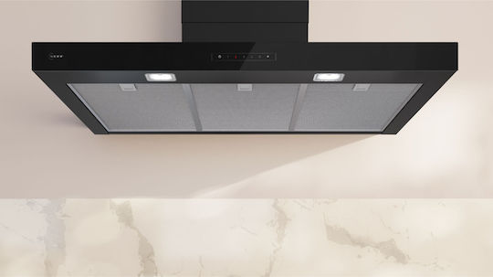 Neff N70 Chimney Vent Hood 90cm Black with Wi-Fi