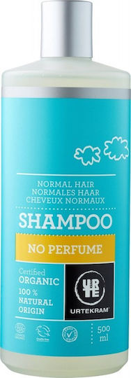 Urtekram No Perfume Hair Organic Σαμπουάν Ενυδάτωσης & Λάμψης για Κανονικά Μαλλιά 500ml