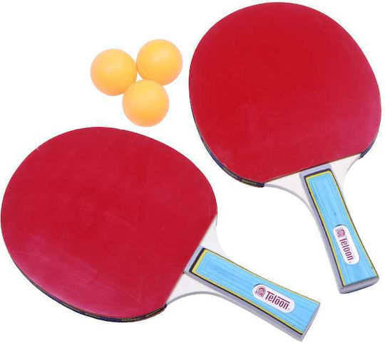 Αθλοπαιδιά Σετ Ρακέτες Ping Pong για Αρχάριους Παίκτες