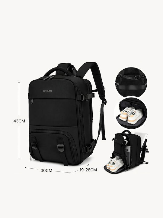 Ormi Backpack Μαύρο Ormi Backpack Μαύρο