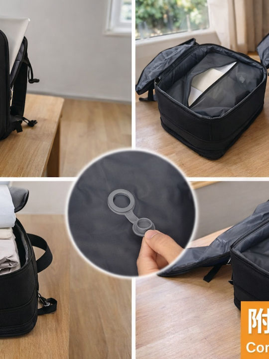 Ormi Backpack Μαύρο