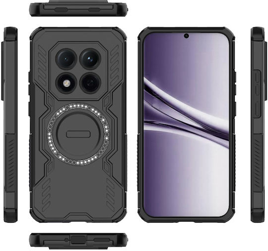 Techsuit Armormag Hülle Xiaomi Redmi Note 15 Pro 4G Schwarz