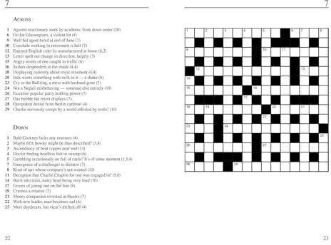 Cryptic Crossword Book 29 100 World-famous Crossword Puzzles Crosswords