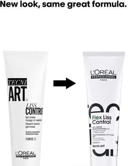L'Oréal Professionnel Tecni Art Liss Control Anti-Frizz Hair Styling Cream with Strong Hold 150ml