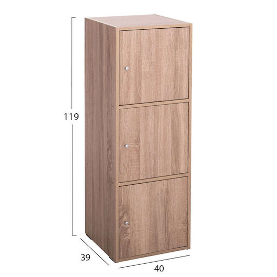 Ντουλαπι 0507273 Στήλη Μπάνιου Δαπέδου 40x39x119cm Sonoma