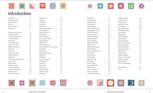 100 Essential Crochet Motifs 100 Essential Stitches