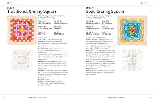 100 Essential Crochet Motifs 100 Essential Stitches