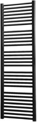 Bathroom Radiator Towel Rail NVR 500x1400 779 Kcal/h Black Straight