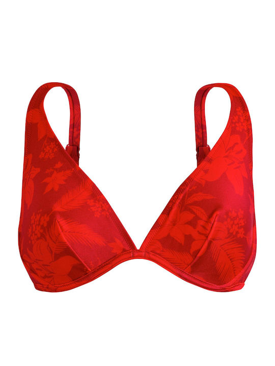 Bikinioberteile Rotes Mit Polsterung