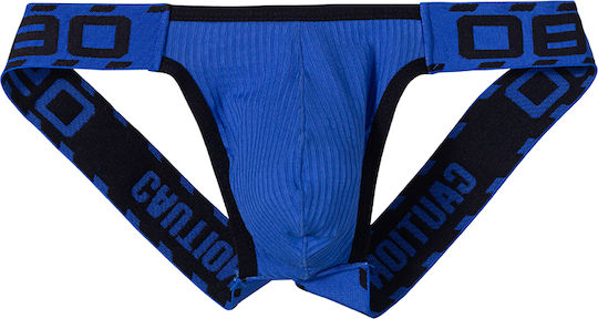 Kinksters Ανδρικό Εσώρουχο Jockstrap Μπλε