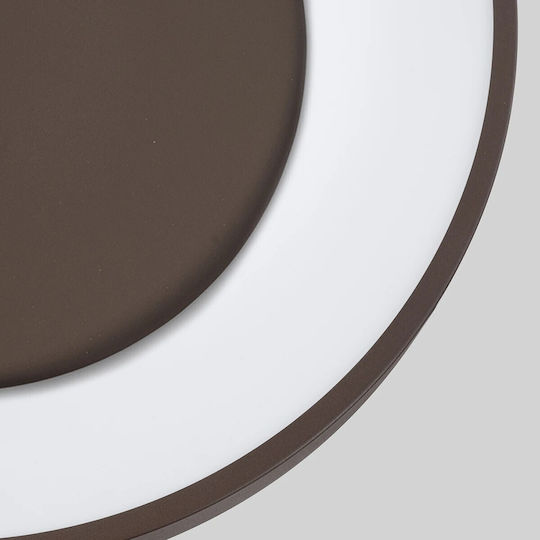kelvo Salem Deckenleuchte 45 cm Weiß mit Integrierter LED