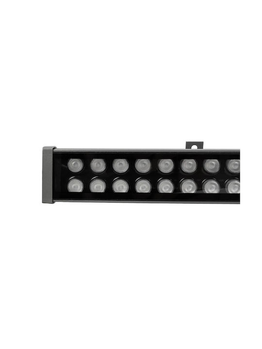 GloboStar Lampa De Perete LED Pentru Exterior Wall Washer 72W Cu Lumină Albastră IP66 Albastru