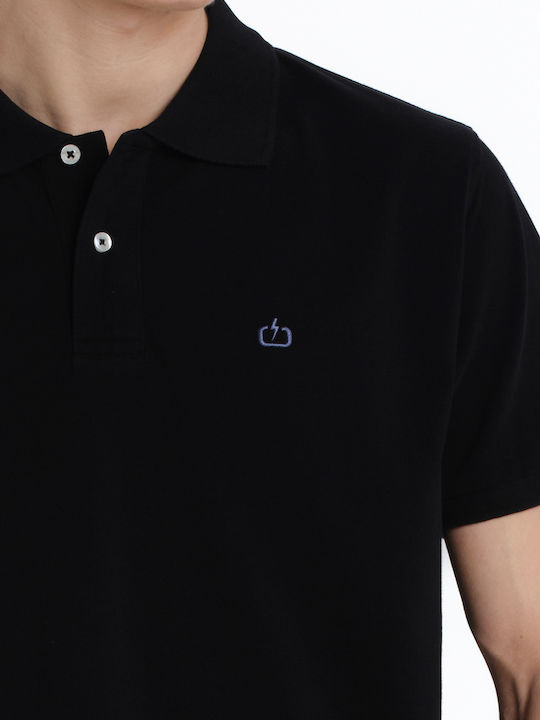 Polo T-shirt Μαύρο