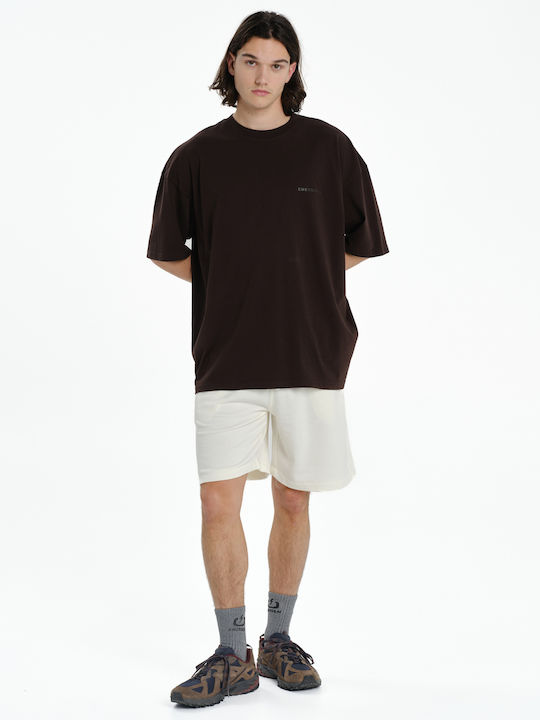 T-shirt Καφέ