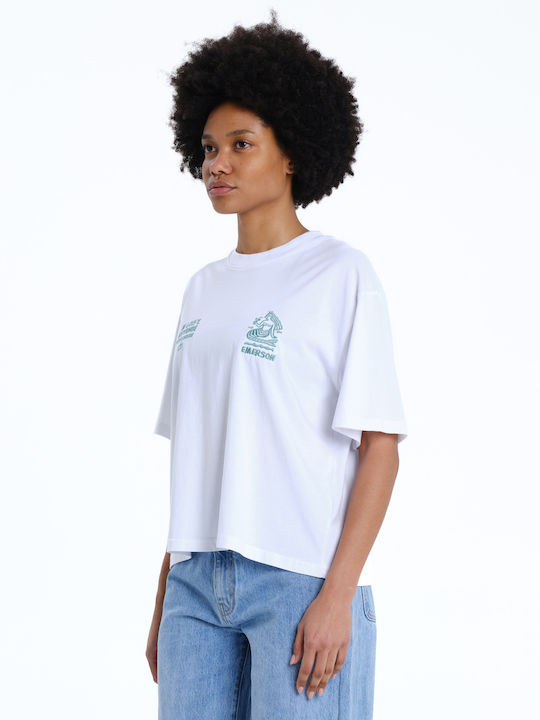 Γυναικείο Αθλητικό T-shirt Λευκό