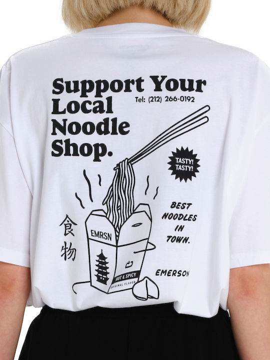 Γυναικείο Αθλητικό T-shirt Λευκό