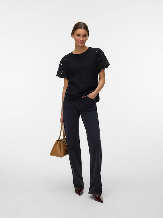 Women's Cotton Top Black