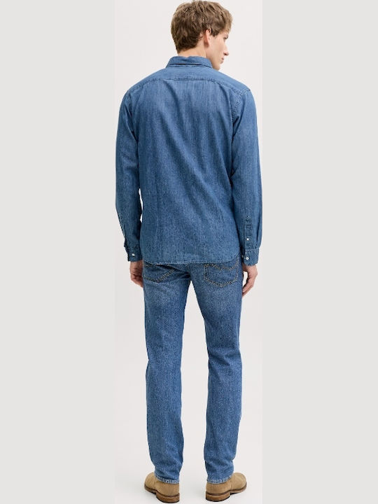Men's Jeans Pants Mid Blue