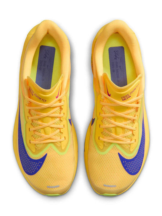 Zoom Fly 6 Ανδρικά Αθλητικά Παπούτσια Running Κίτρινα