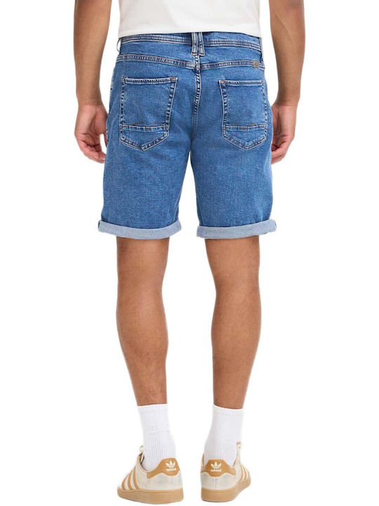 Pantaloni Scurti Barbati Denim Albastru