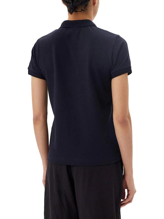 Emporio Armani Bluza Damă Polo Mâneci Scurte Albastră Emporio Armani Bluza Damă Polo Mâneci Scurte Albastră