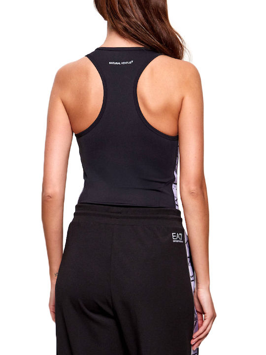 Ea7 Emporio Armani Bodysuit Women Ea7 Emporio Armani Black Purple 7w001148-af12625-uc001