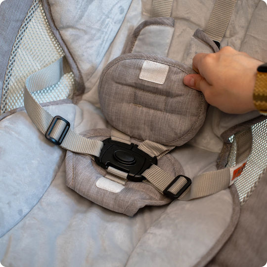 Kidnort Electric Baby Relax with Music Gray for Child up to 9kg