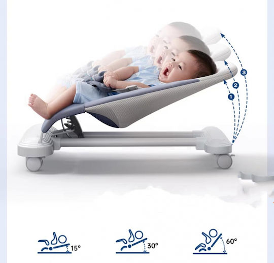 NICEkids Electric Balansoare și Leagăne Bebeluş Roz