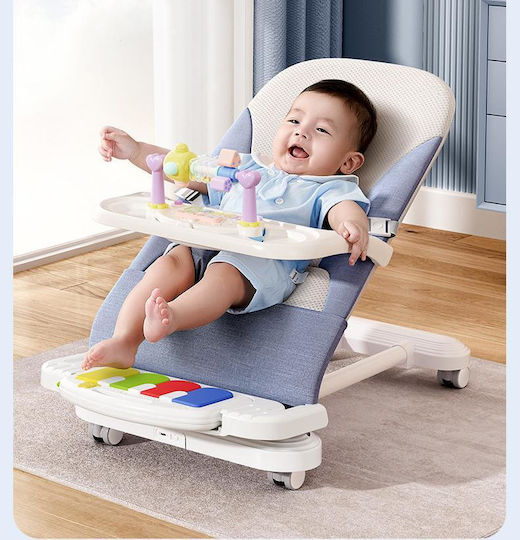 NICEkids Ηλεκτρικό Relax Μωρού με Μουσική Μπλε για Παιδί έως 9kg