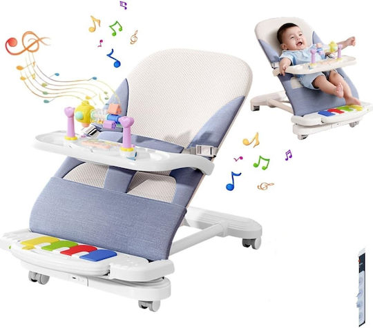 NICEkids Ηλεκτρικό Relax Μωρού με Μουσική Μπλε για Παιδί έως 9kg