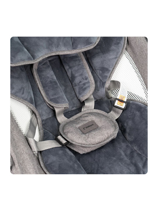 Kidnort Relax Electric pentru Bebeluși cu Muzică Gri pentru Copil până la 9kg