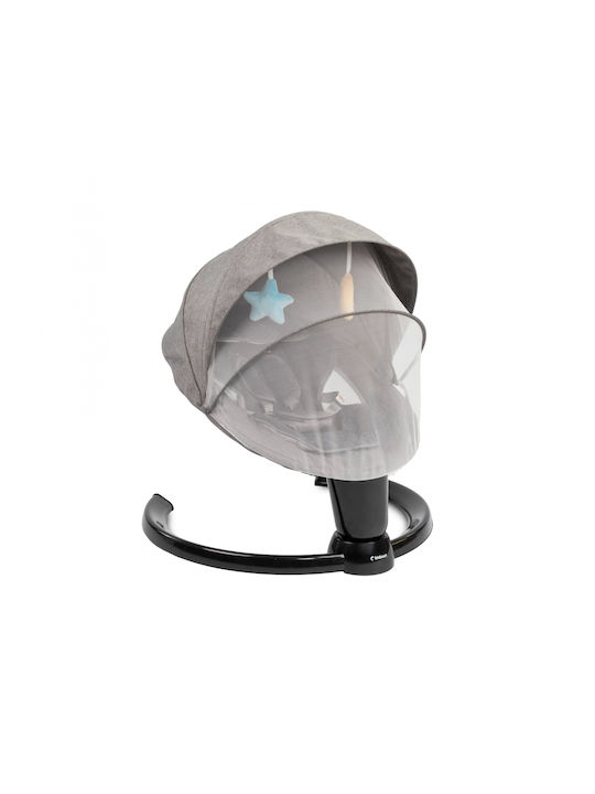 Kidnort Relax Electric pentru Bebeluși cu Muzică Gri pentru Copil până la 9kg