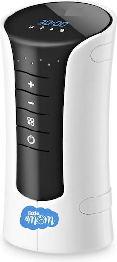 Little Mom Pompa de Sân Electrică Simplă cu Baterie și la Rețea Fără BPA Albă 130ml