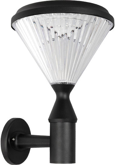 GloboStar Solar Floor Light Column 10W 1000lm Cold White 6000K with Photocell IP65 26x26x37cm