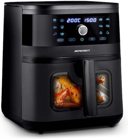 Berdsen Heißluftfritteuse 8lt Schwarz BD-661