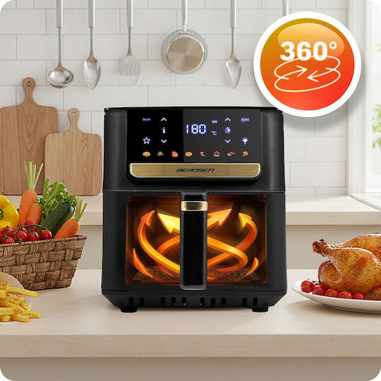 Berdsen Heißluftfritteuse 6.5lt Schwarz BD-655