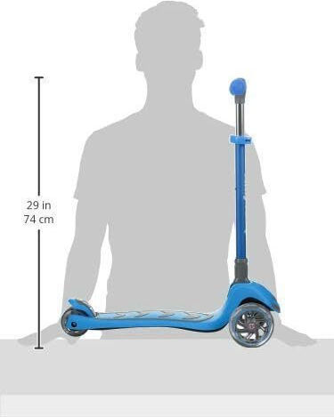 Kick’n’roll Scuter Copii Pliabil 3 Roți Cu Iluminare LED Pentru 3+ Ani Verde