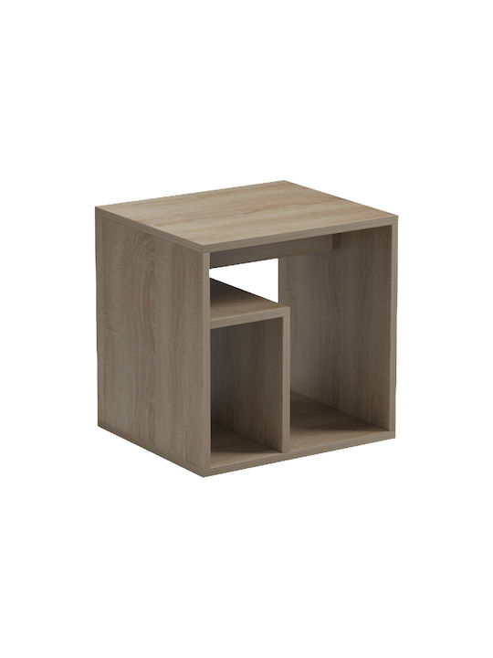 Κομοδίνο Ξύλινο Μπεζ 40x35x40cm