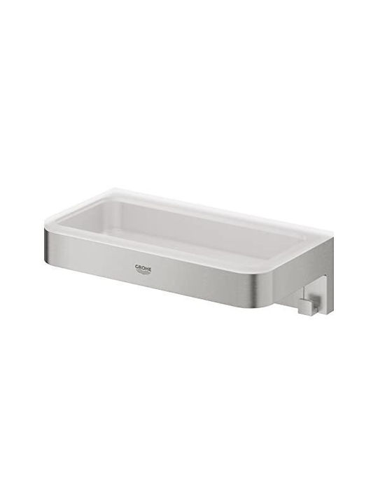 Grohe Wandmontierte Seifenschale Grau