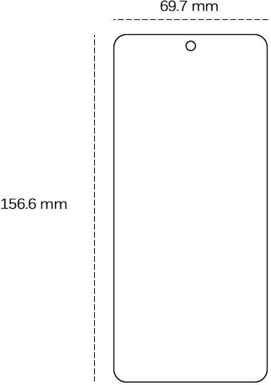 2.5D Tempered Glass (Redmi Note 12 Pro 4G)