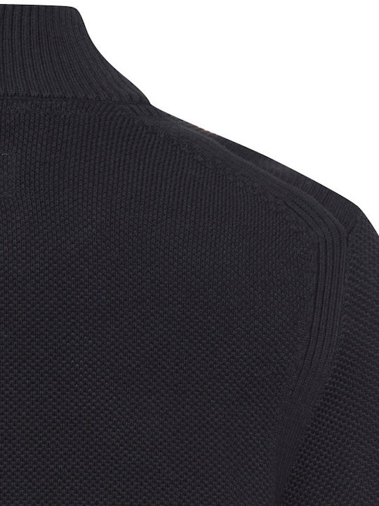 Men's Knitted Cardigan Dark Blue