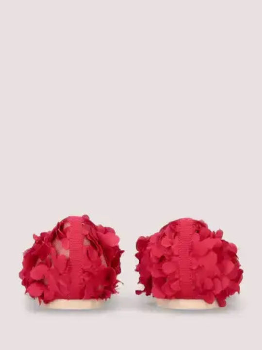 Ella Women's Ballerina Shoes In Red Color