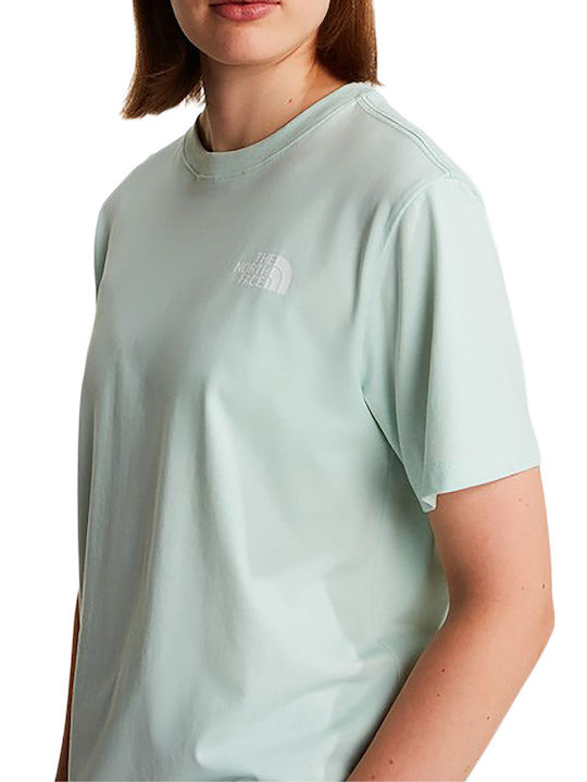 Γυναικείο T-shirt Τιρκουάζ