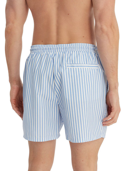 Men's Swimwear Shorts Blue Striped
