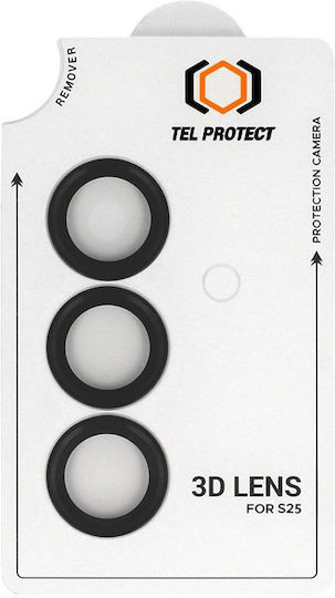 Tel Protect Protecție Cameră Tempered Glass Black pentru Samsung Galaxy S23