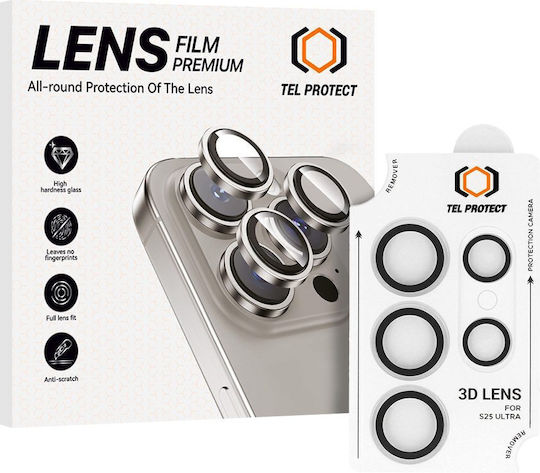Tempered Glass Tel Protect 3d Lens On Camera Samsung Galaxy S26 Ultra Transparent Lens 5 Pieces