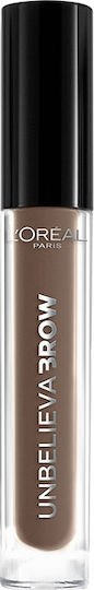 L'Oreal Paris Unbelieva Waterproof Gel For Eyebrows 104 Chestnut