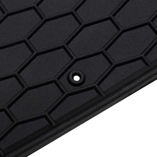 vidaXL Set of Front and Rear Mats 4pcs for Volvo XC 60 2018 Black