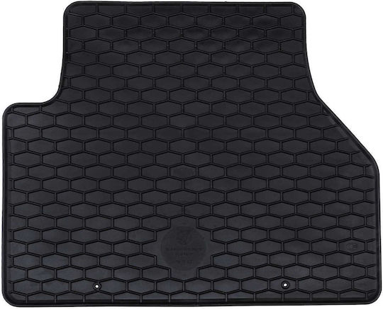 vidaXL Set of Front and Rear Mats 4pcs for Volkswagen Caddy Ford Tourneo / Tourneo Connect 2020 Black