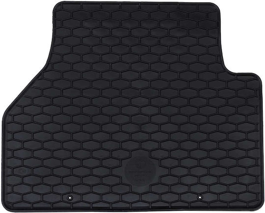 vidaXL Set of Front and Rear Mats 4pcs for Volkswagen Caddy Ford Tourneo / Tourneo Connect 2020 Black